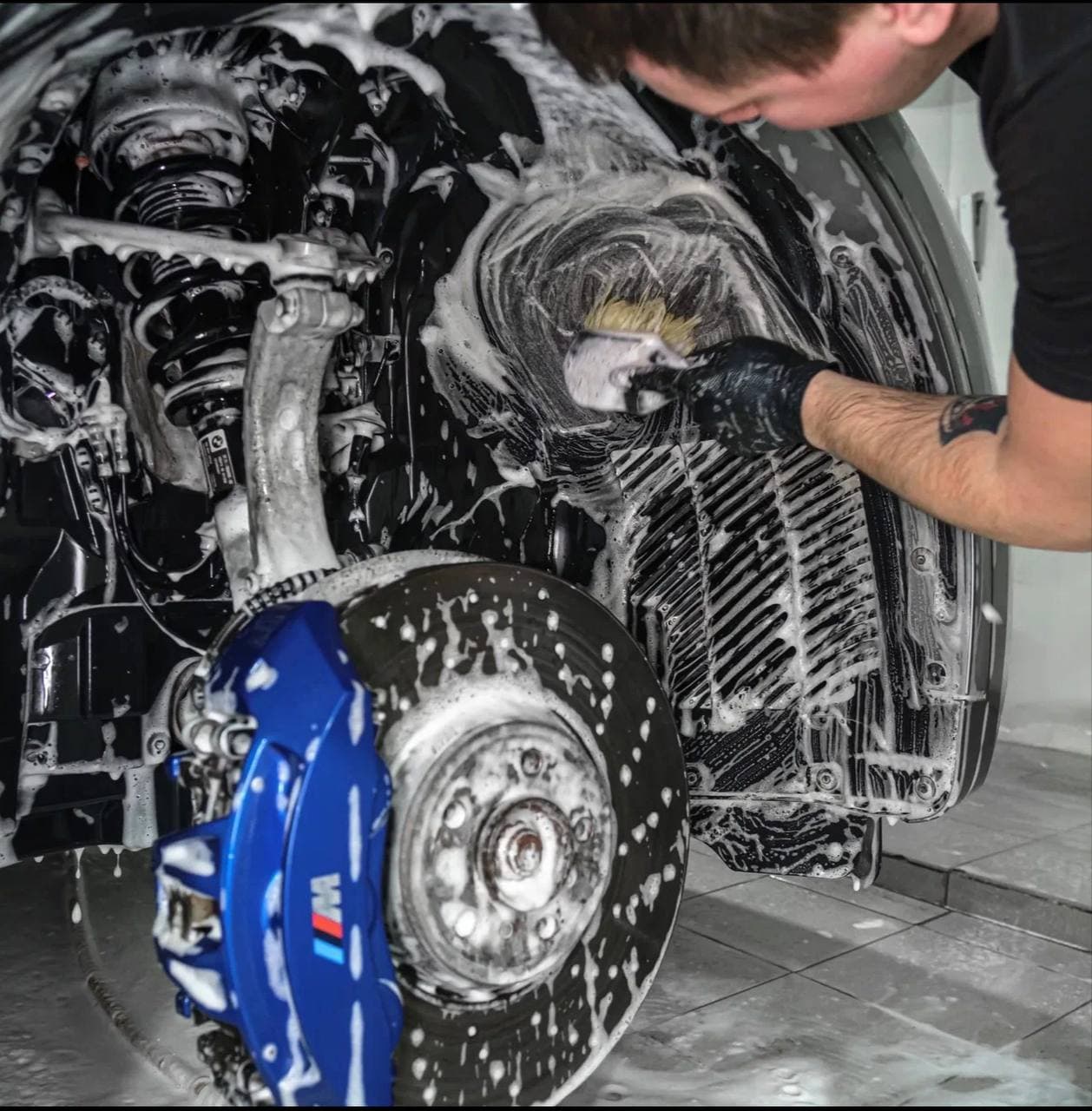 Мойка подвески - профессиональная работа